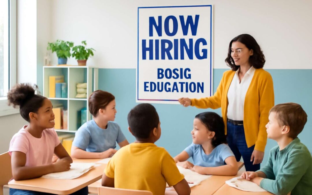 Explore basic education vacancies to jumpstart your teaching career.
